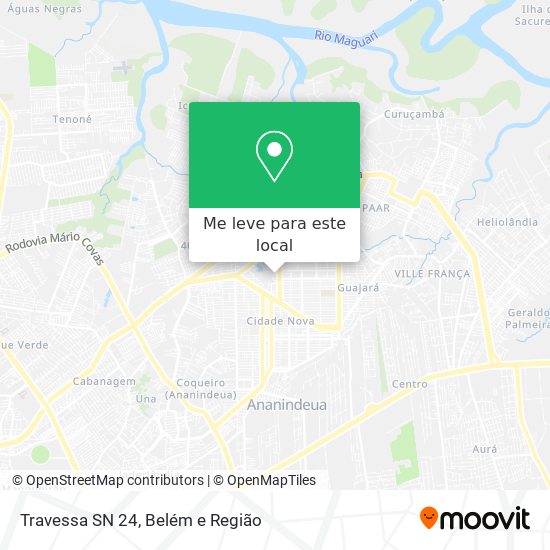 Travessa SN 24 mapa