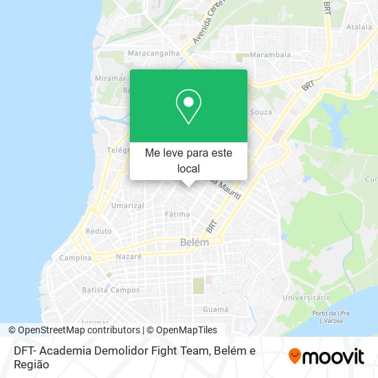 DFT- Academia Demolidor Fight Team mapa