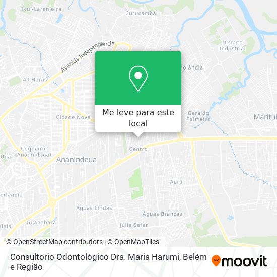 Consultorio Odontológico Dra.  Maria Harumi mapa