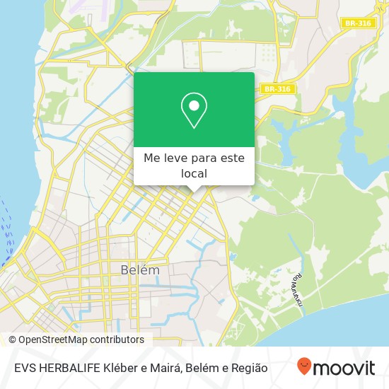 EVS HERBALIFE Kléber e Mairá mapa