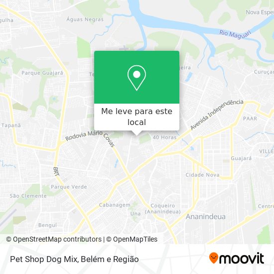 Pet Shop Dog Mix mapa
