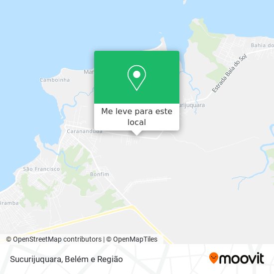 Sucurijuquara mapa