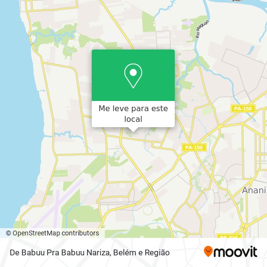 De Babuu Pra Babuu Nariza mapa