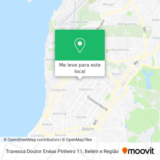 Travessa Doutor Enéas Pinheiro 11 mapa