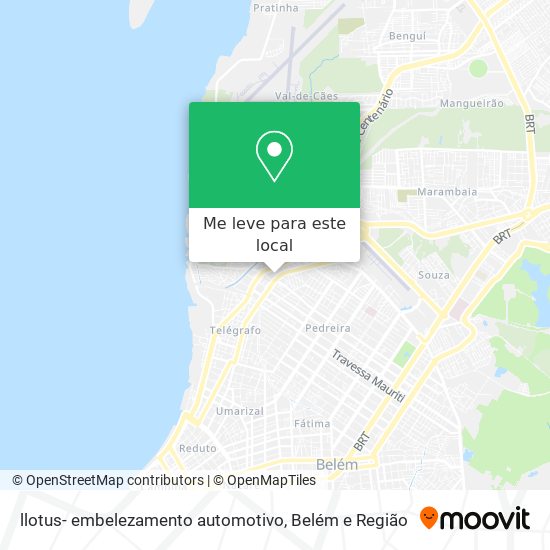 llotus- embelezamento automotivo mapa