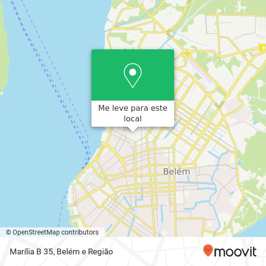Marília B 35 mapa