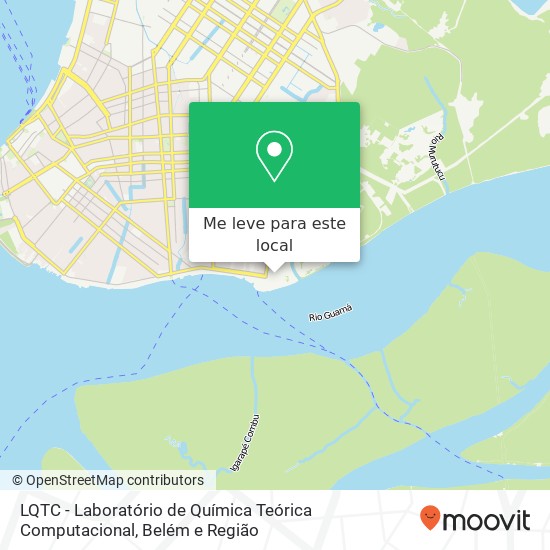 LQTC - Laboratório de  Química  Teórica  Computacional mapa