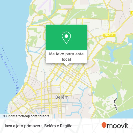 lava a jato primavera mapa