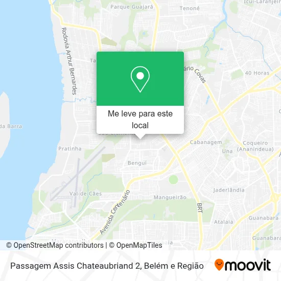 Passagem Assis Chateaubriand 2 mapa