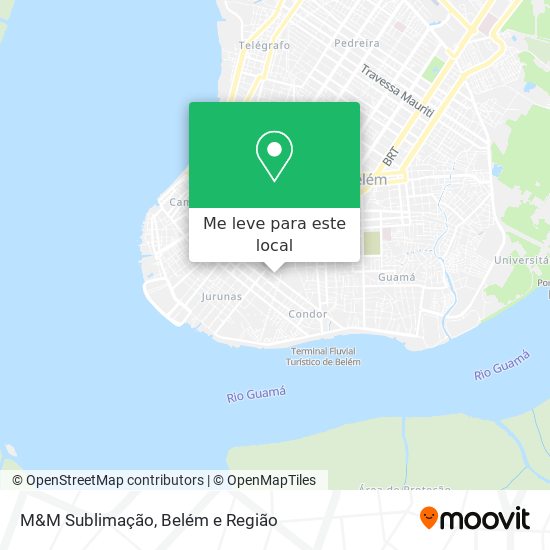 M&M Sublimação mapa
