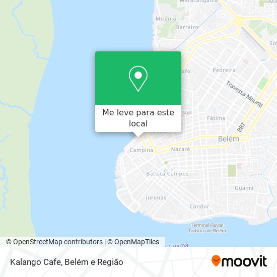 Kalango Cafe mapa