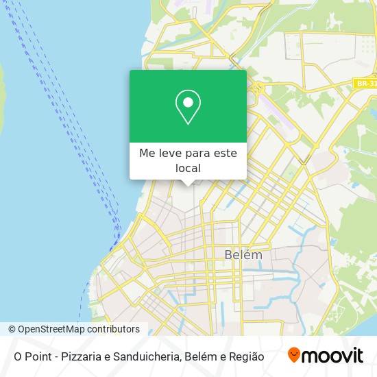 O Point - Pizzaria e Sanduicheria mapa