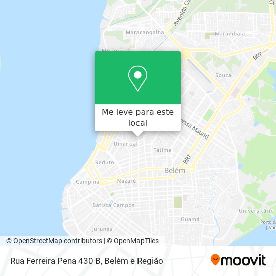 Rua Ferreira Pena 430 B mapa