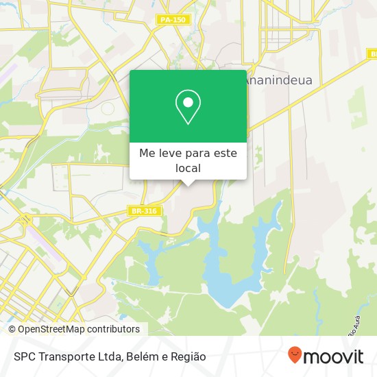 SPC Transporte Ltda mapa