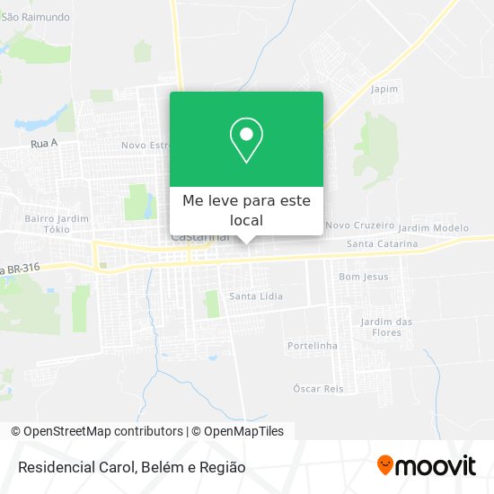 Residencial Carol mapa