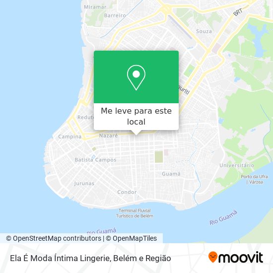Ela É Moda Íntima Lingerie mapa