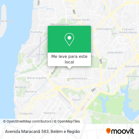 Avenida Maracanã 583 mapa