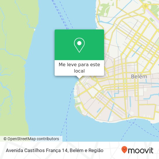 Avenida Castilhos França 14 mapa