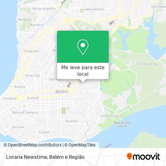 Livraria Newstime mapa