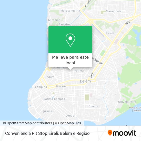 Conveniência Pit Stop Eireli mapa