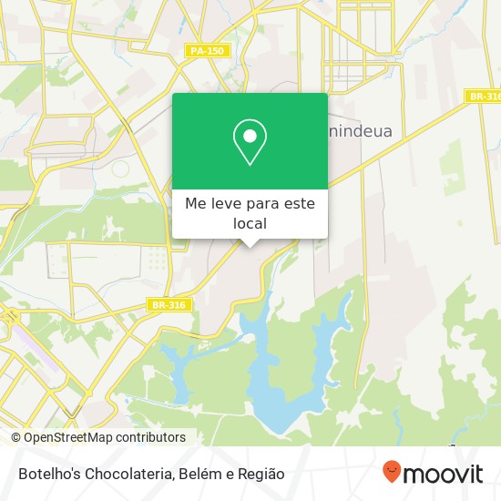 Botelho's Chocolateria mapa