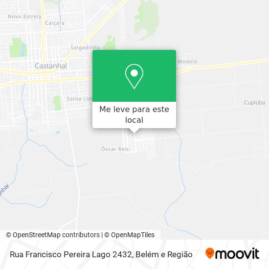 Rua Francisco Pereira Lago 2432 mapa