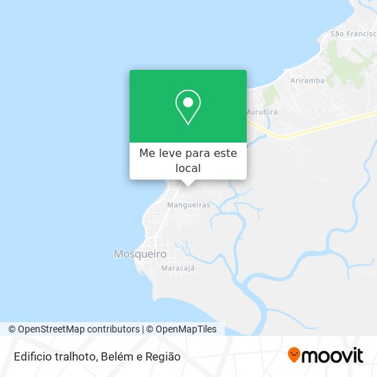 Edificio tralhoto mapa