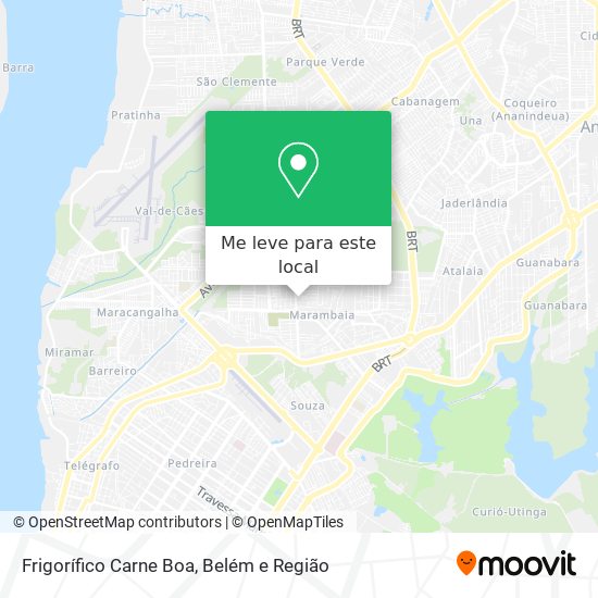 Frigorífico Carne Boa mapa