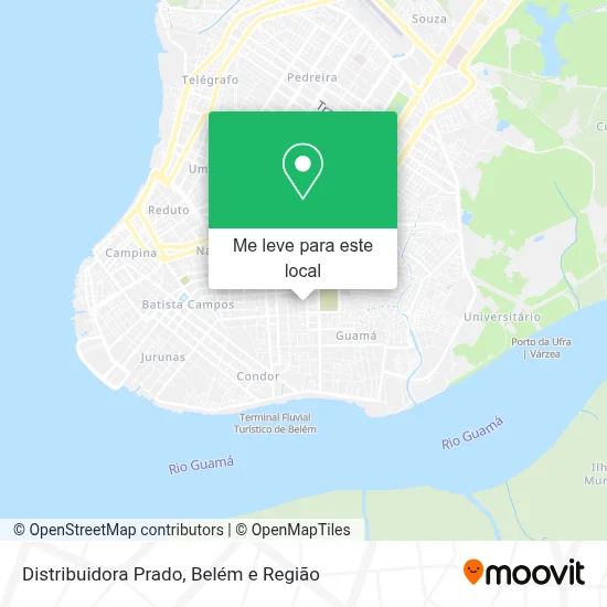 Distribuidora Prado mapa