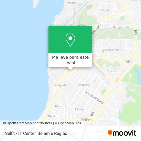 Selfit - IT Center mapa