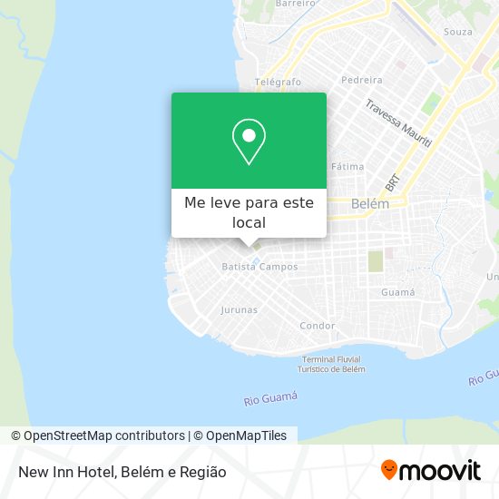 New Inn Hotel mapa
