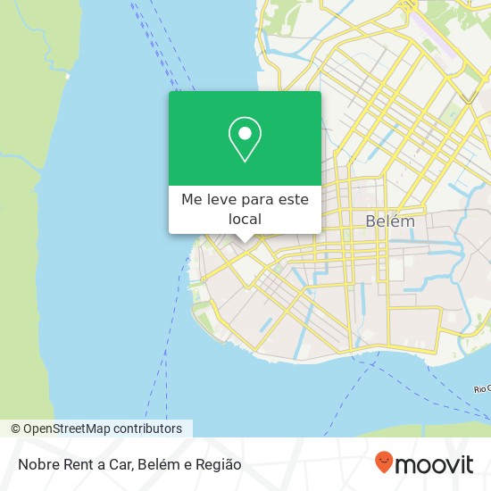 Nobre Rent a Car mapa