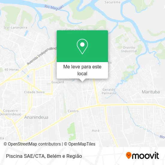 Piscina SAE/CTA mapa