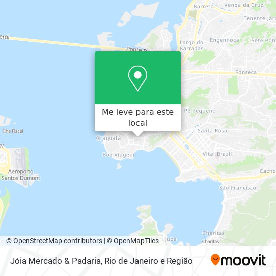 Jóia Mercado & Padaria mapa