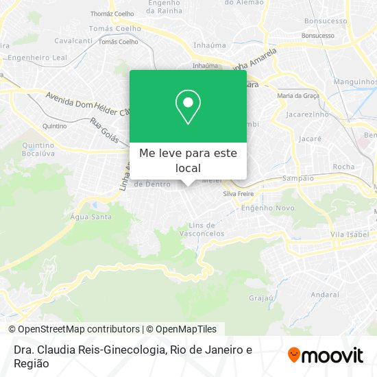 Dra. Claudia Reis-Ginecologia mapa