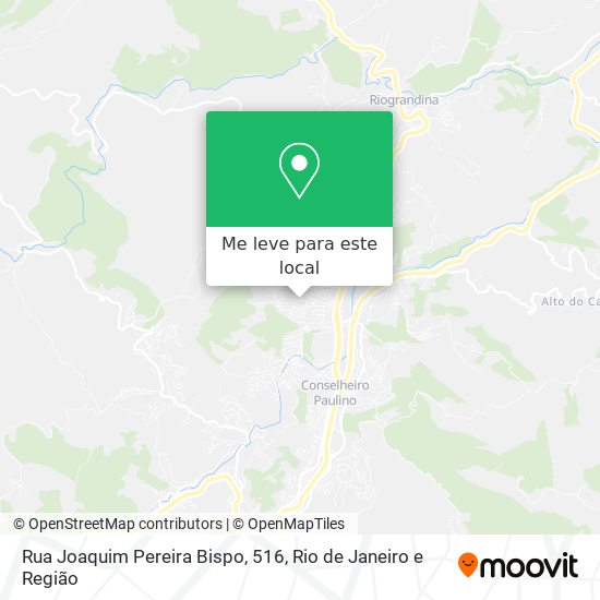 Rua Joaquim Pereira Bispo, 516 mapa