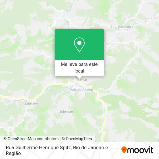 Rua Guilherme Henrique Spitz mapa