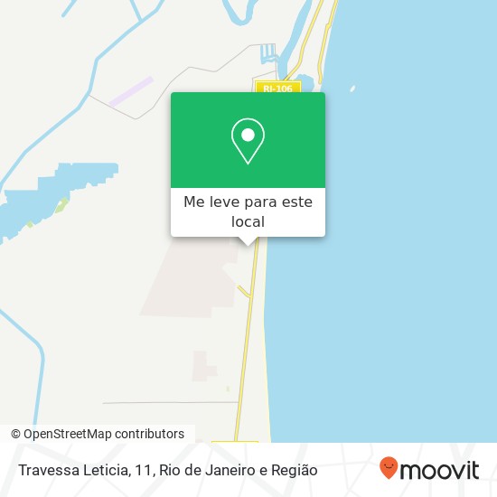 Travessa Leticia, 11 mapa