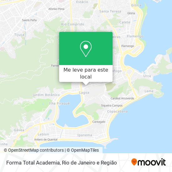 Forma Total Academia mapa