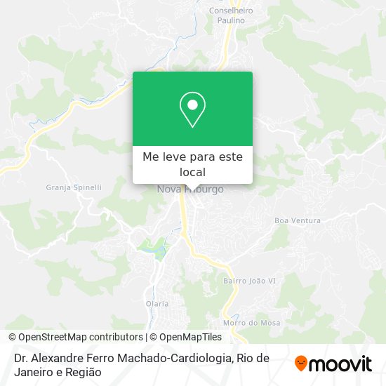 Dr. Alexandre Ferro Machado-Cardiologia mapa