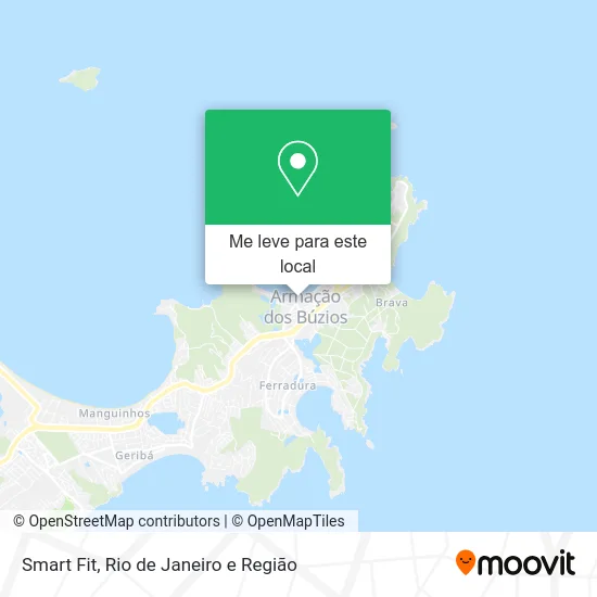 Smart Fit mapa