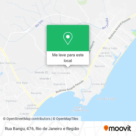 Rua Bangu, 476 mapa