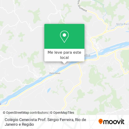 Colégio Cenecista Prof. Sérgio Ferreira mapa