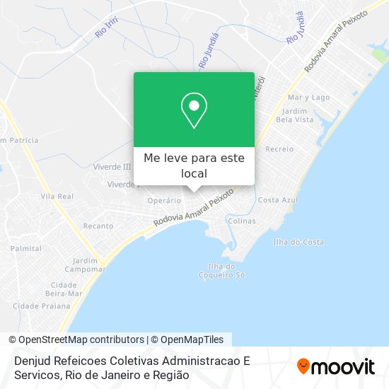 Denjud Refeicoes Coletivas Administracao E Servicos mapa