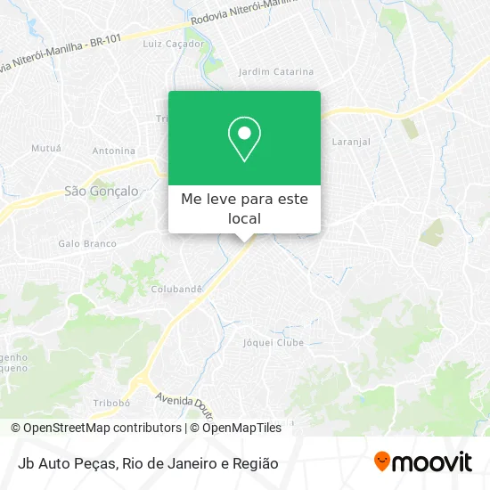 Jb Auto Peças mapa