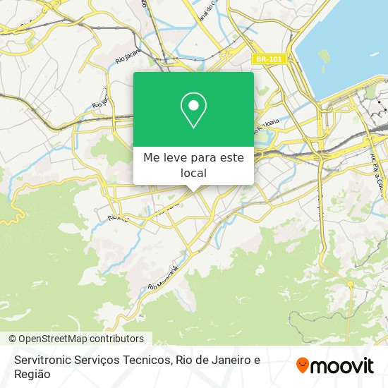 Servitronic Serviços Tecnicos mapa