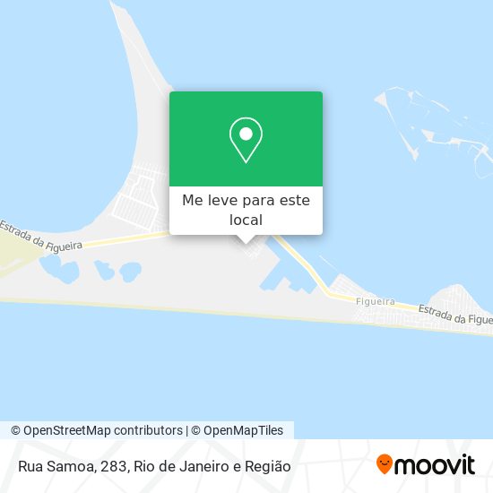 Rua Samoa, 283 mapa