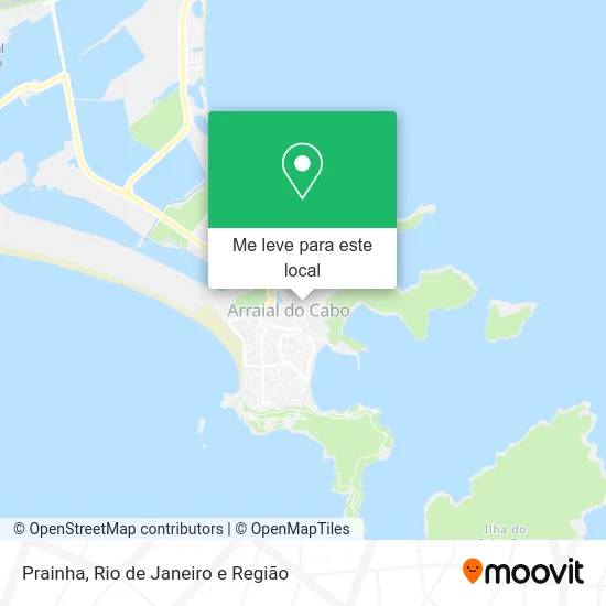 Prainha mapa