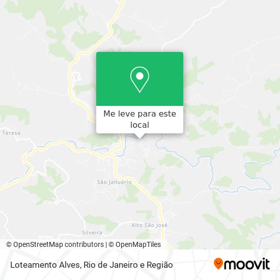 Loteamento Alves mapa