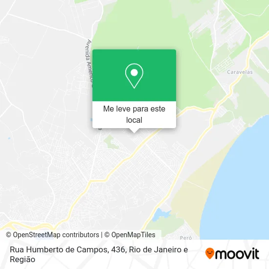 Rua Humberto de Campos, 436 mapa